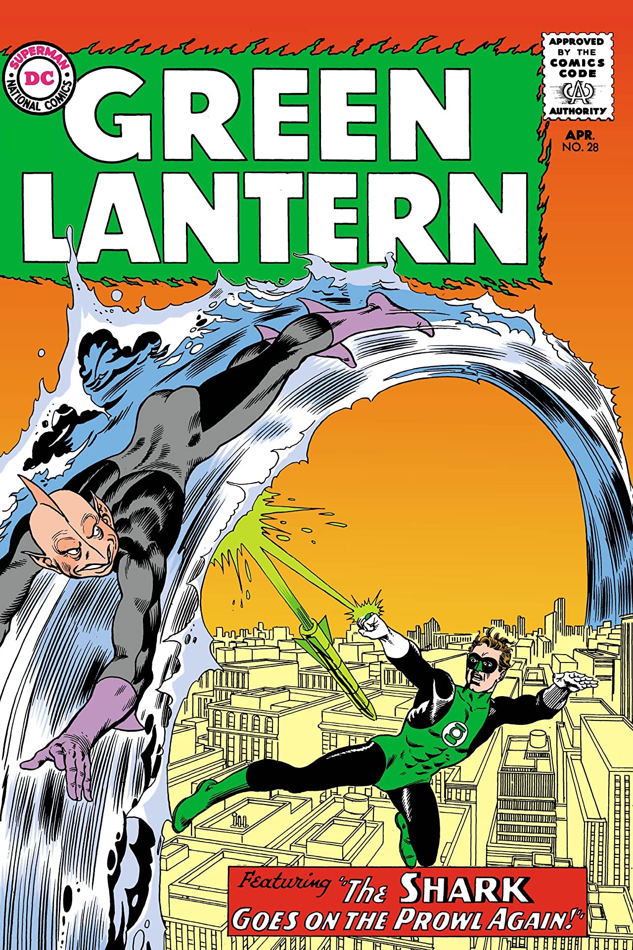 Green Lantern #28 cover