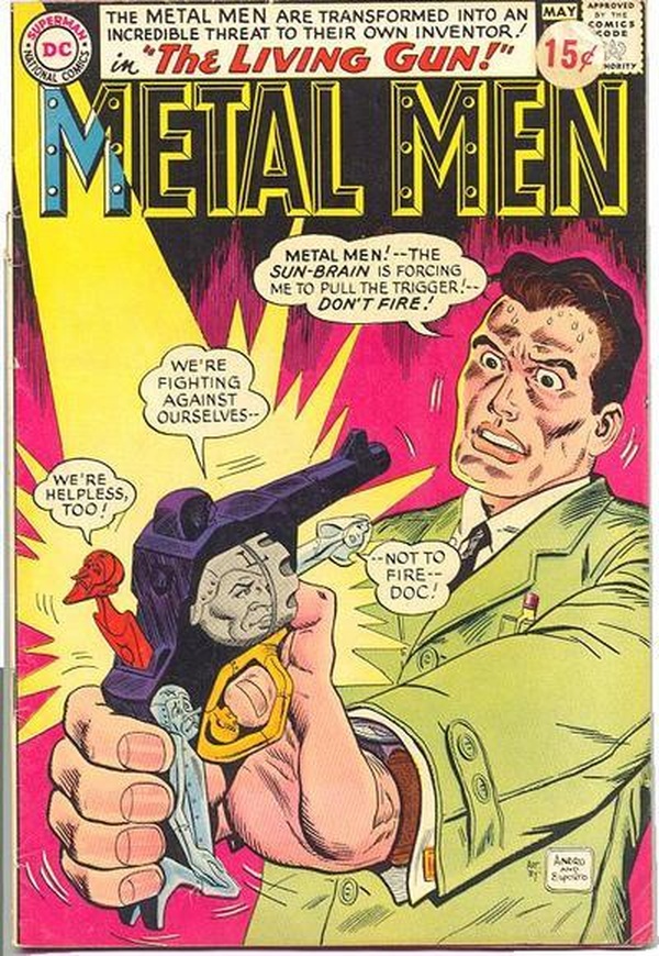 Metal Men #7 cover