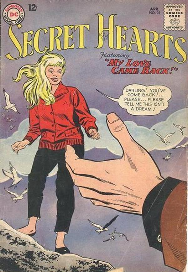 Secret Hearts #95 cover