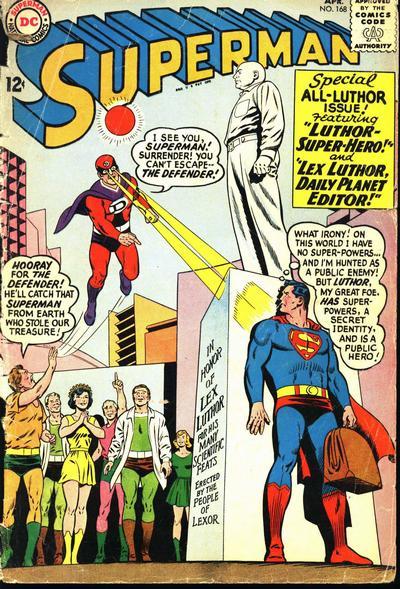 Superman #168 cover