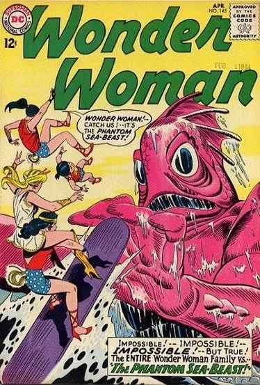Wonder Woman #145 cover