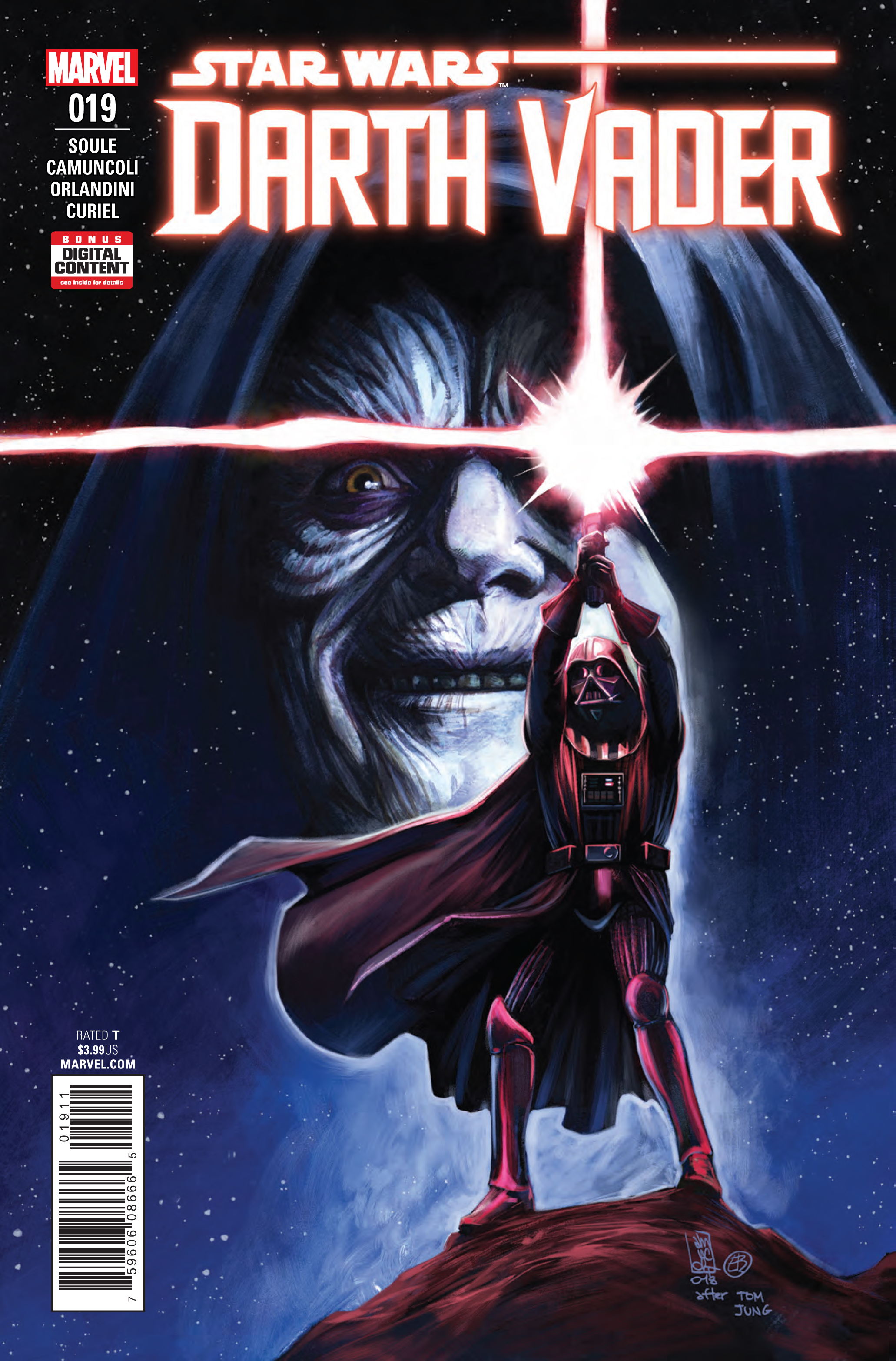 Darth Vader #19 cover
