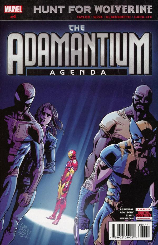 Hunt for Wolverine: Adamantium Agenda #4 cover