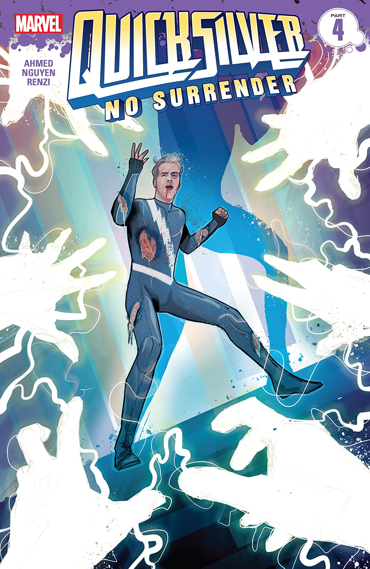 Quicksilver: No Surrender #4 cover