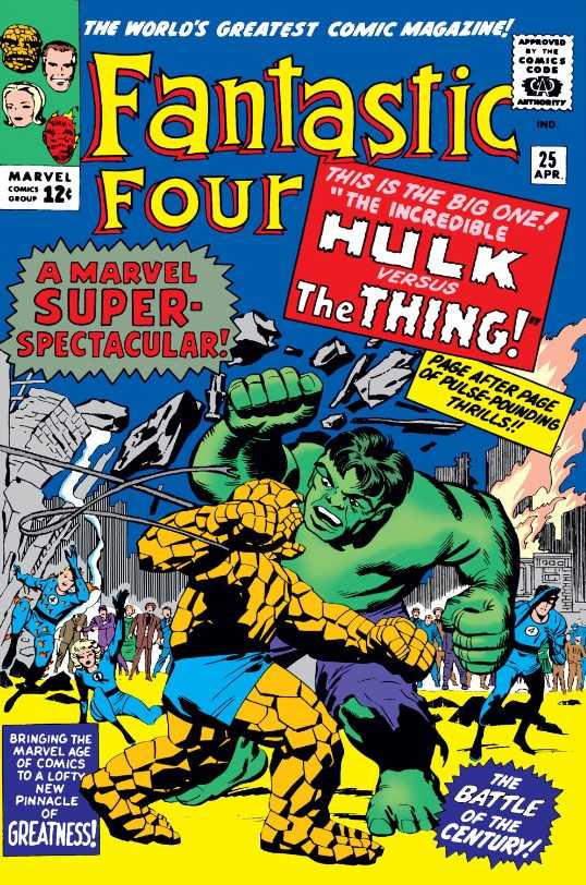 Fantastic Four #25 cover