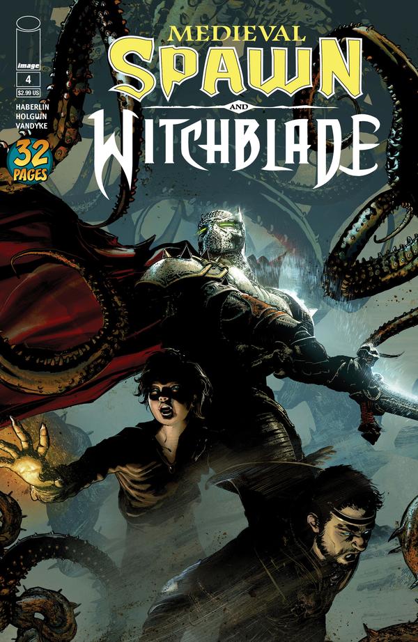 Medieval Spawn & Witchblade #4 cover