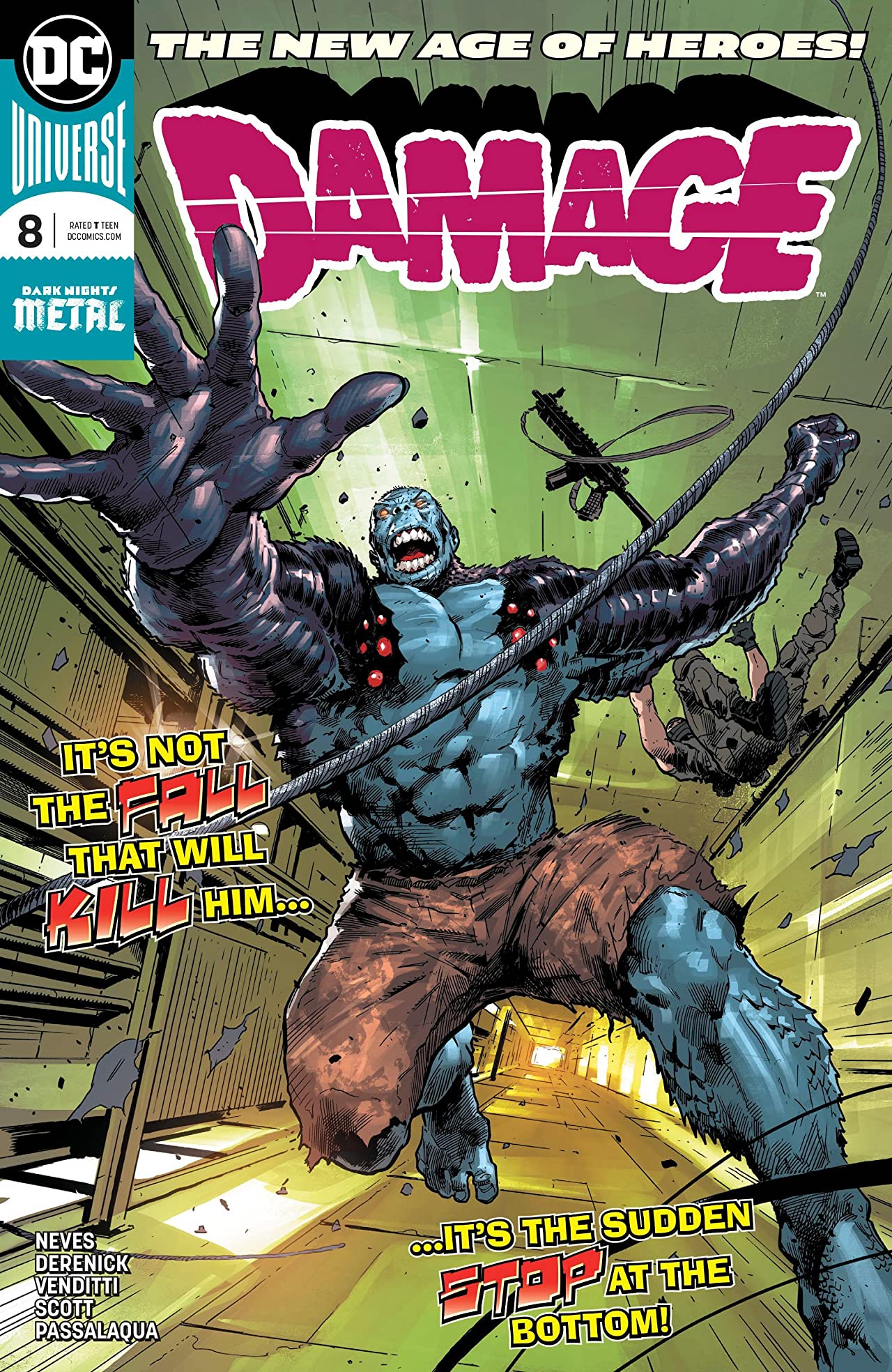 Damage #8 cover