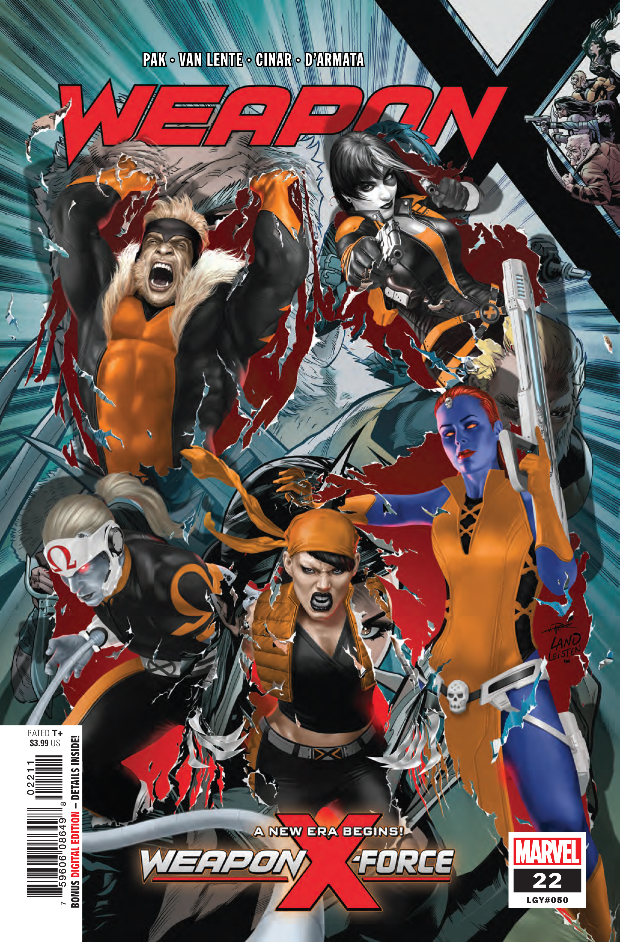 Weapon X #22 cover