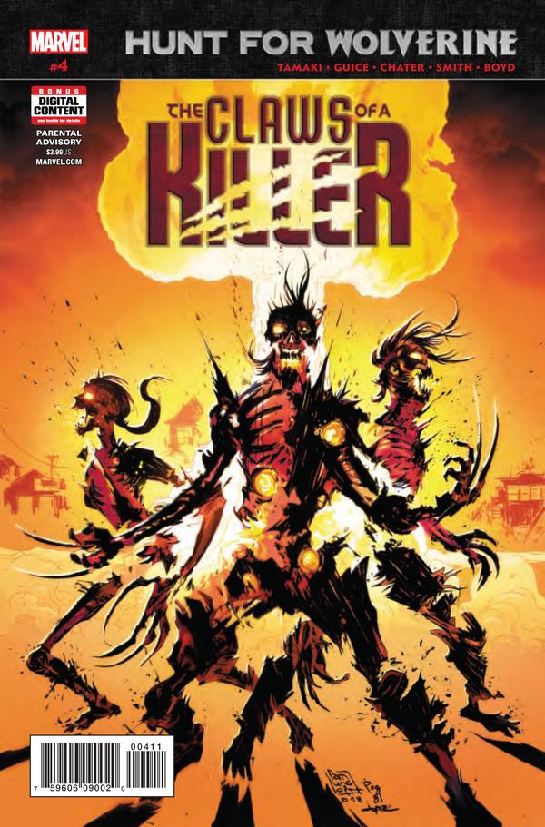 Hunt for Wolverine: The Claws of a Killer #4 cover
