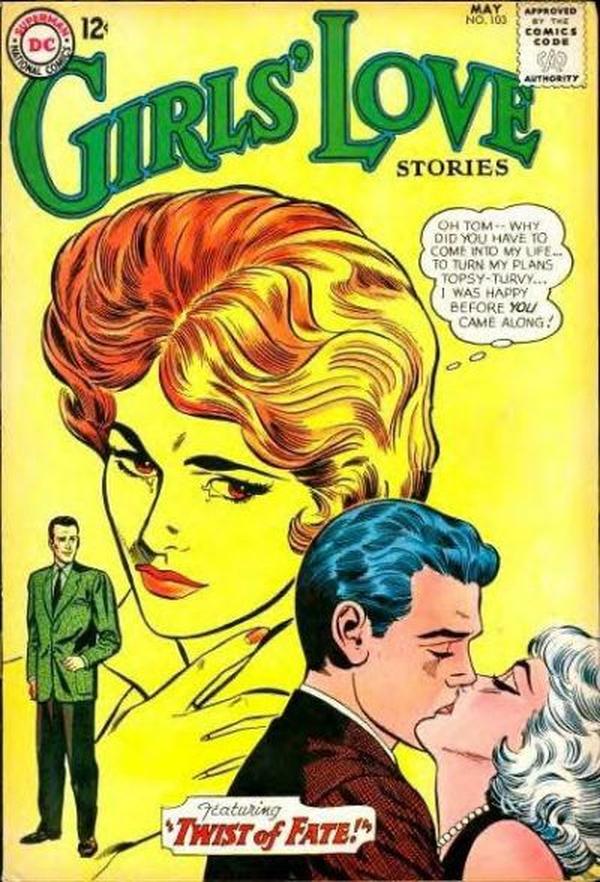 Girls' Love Stories #103 cover
