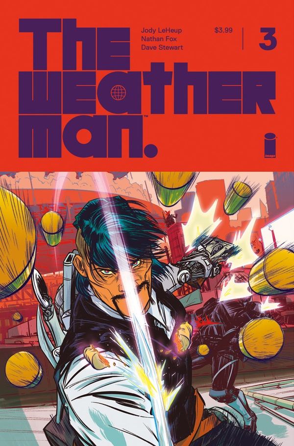 The Weatherman #3 cover