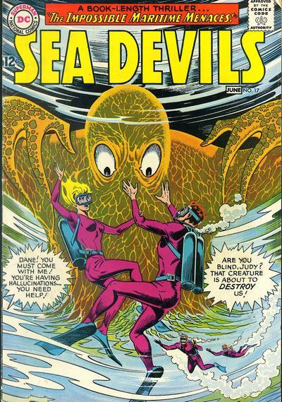Sea Devils #17 cover