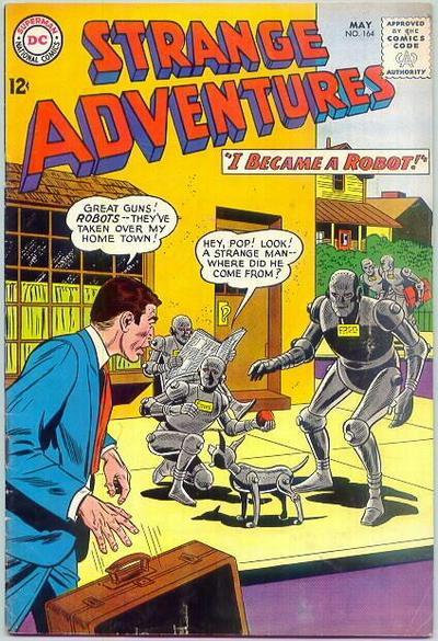 Strange Adventures #164 cover