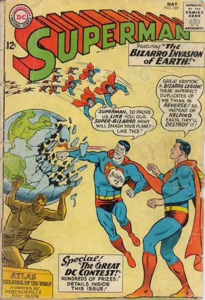 Superman #169 cover
