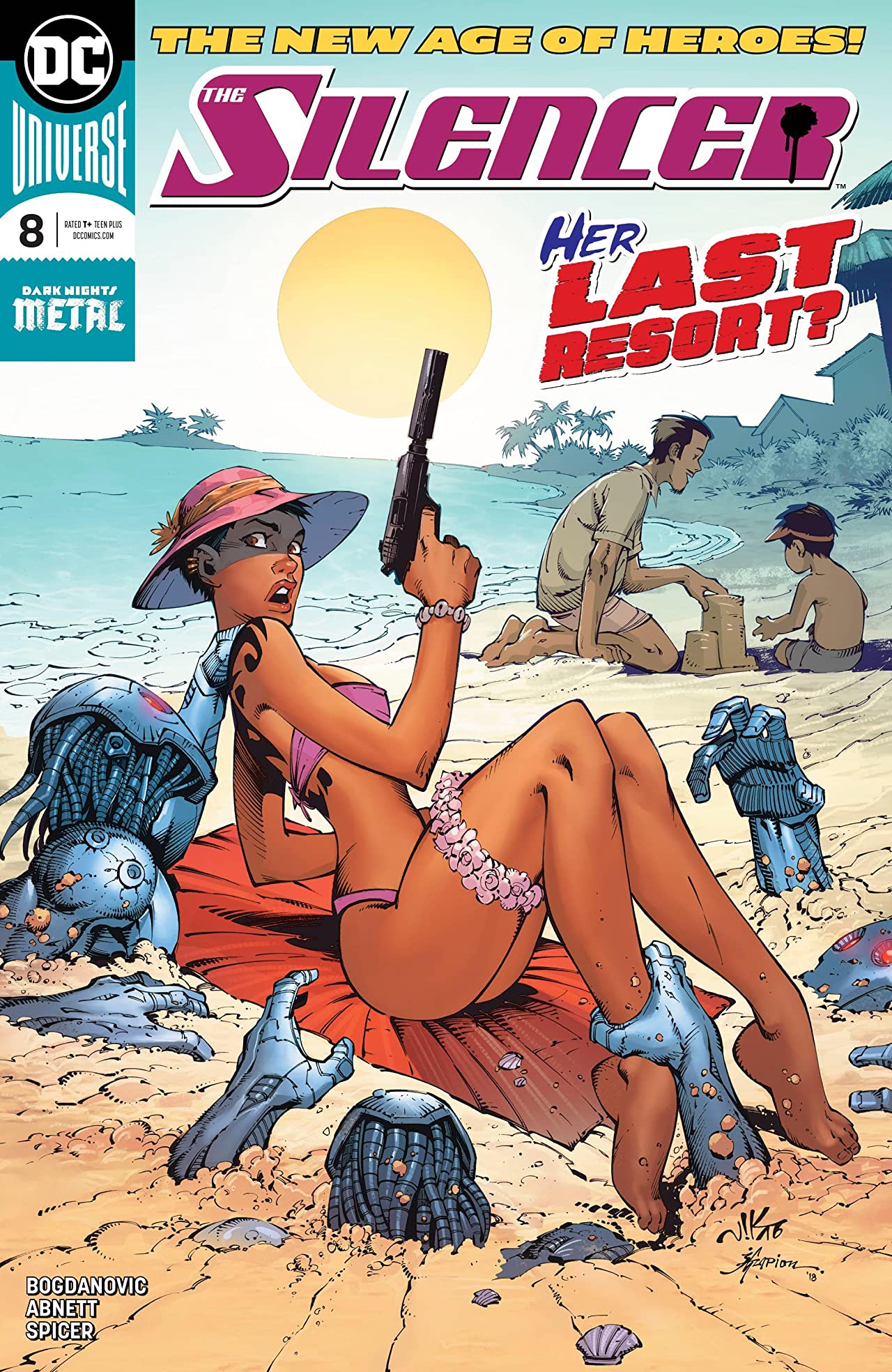 The Silencer #8 cover