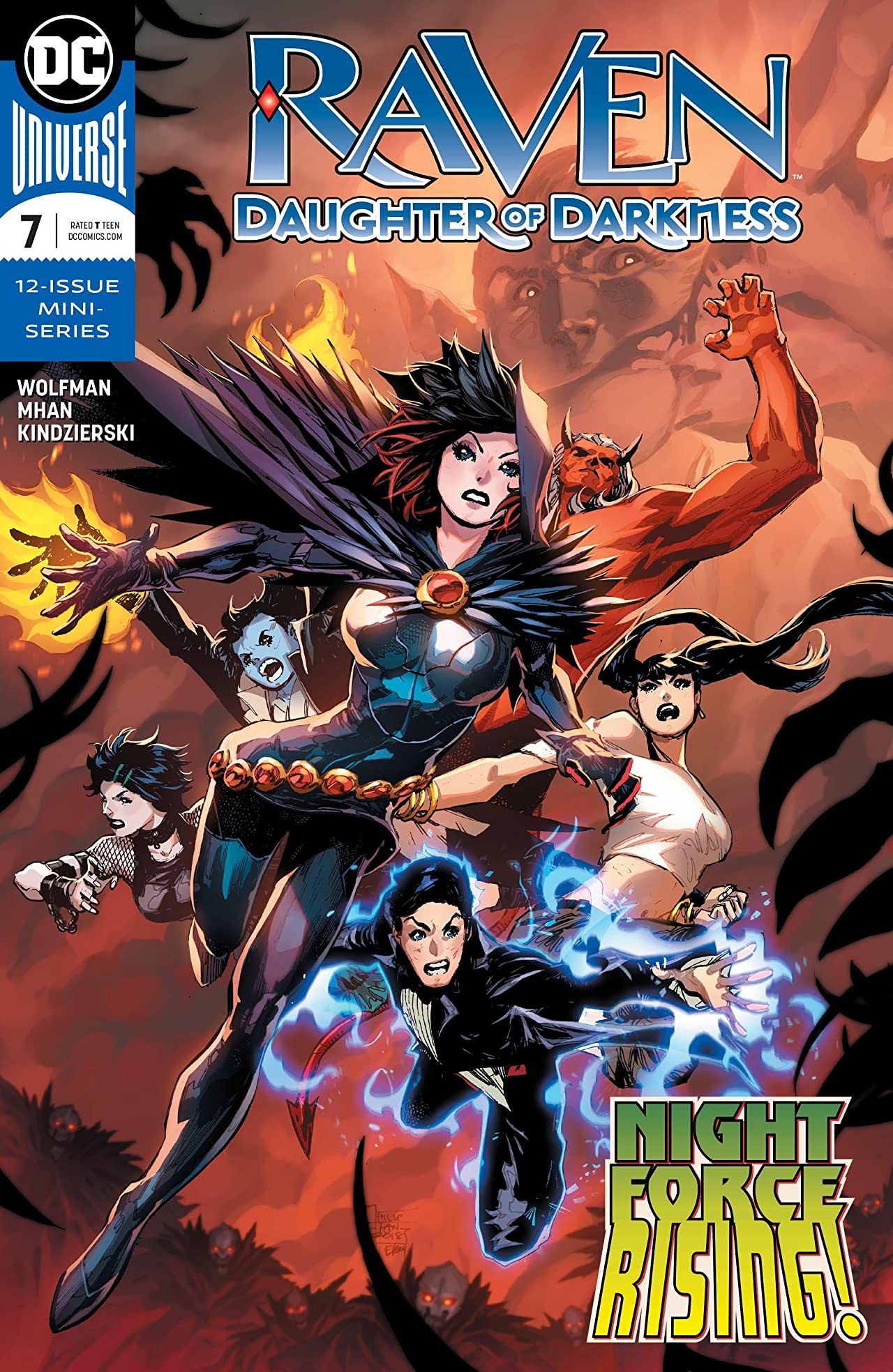 Raven: Daughter of Darkness #7 cover