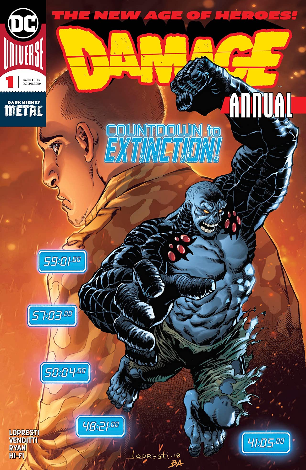 Damage Annual #1 cover