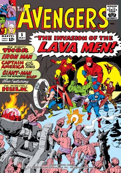The Avengers #5 cover