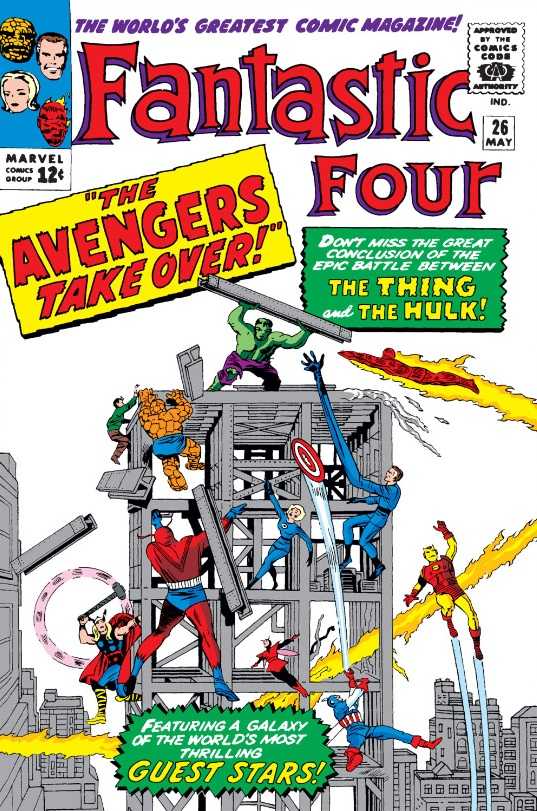 Fantastic Four #26 cover