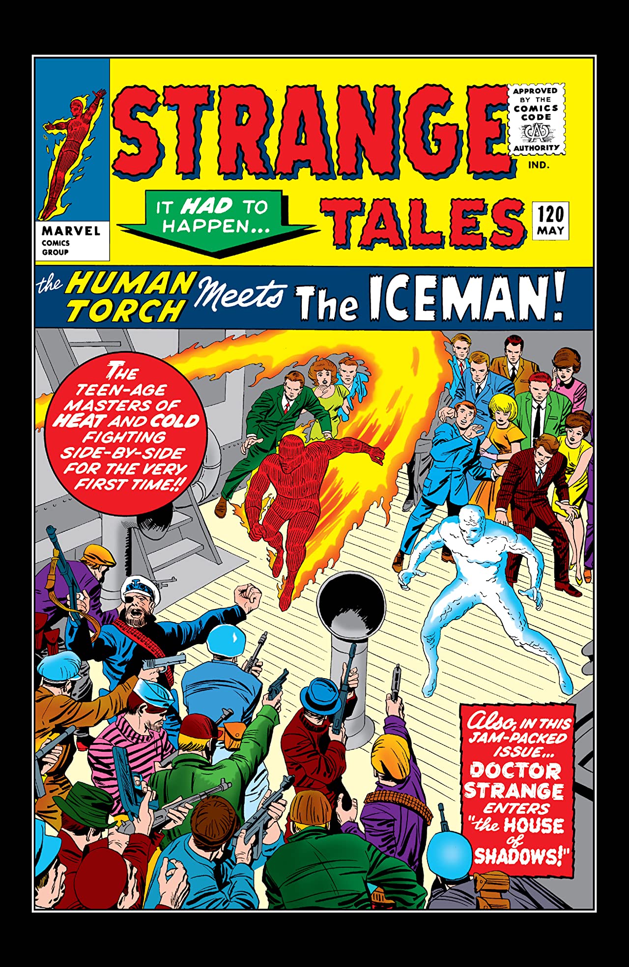 Strange Tales #120 cover