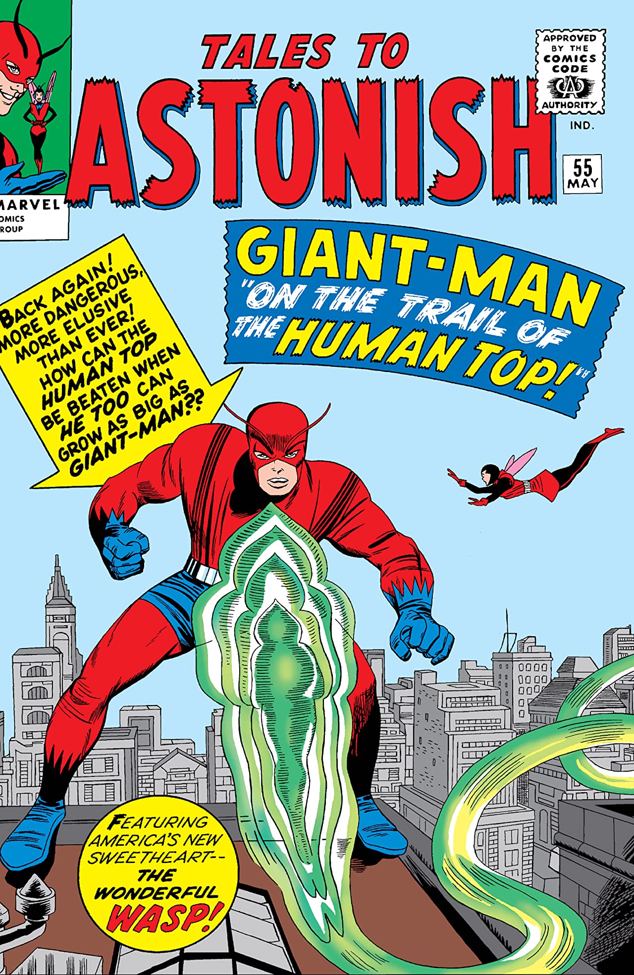 Tales to Astonish #55 cover