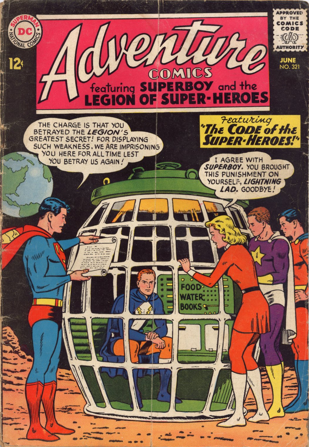 Adventure Comics #321 cover