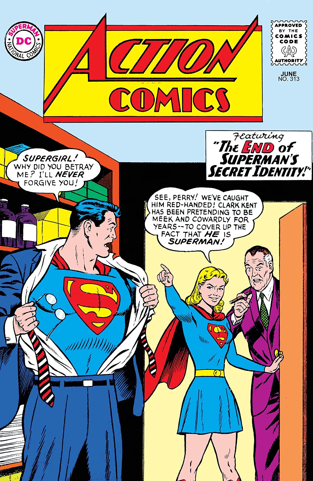 Action Comics #313 cover