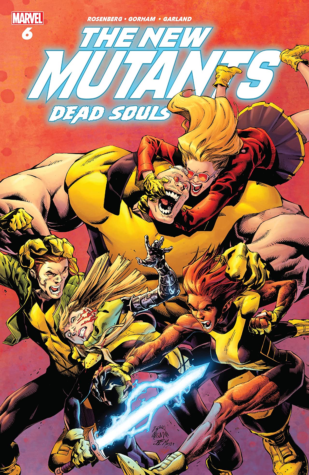 New Mutants Dead Souls #6 cover