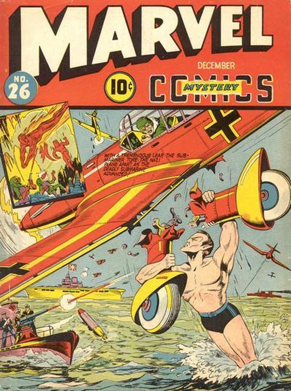 Marvel Mystery Comics #26 cover