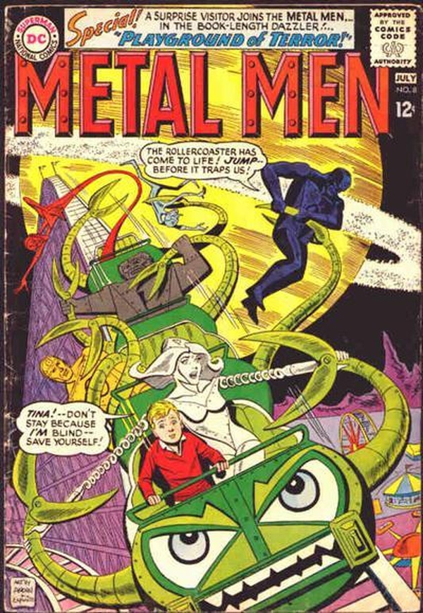 Metal Men #8 cover