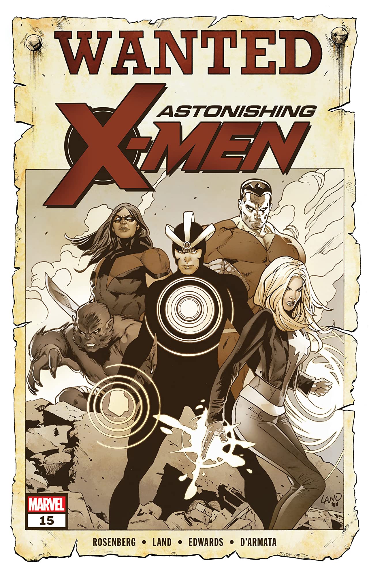 Astonishing X-Men #15 cover