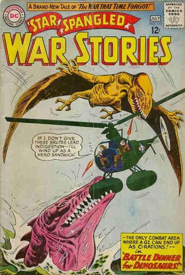 Star Spangled War Stories #115 cover