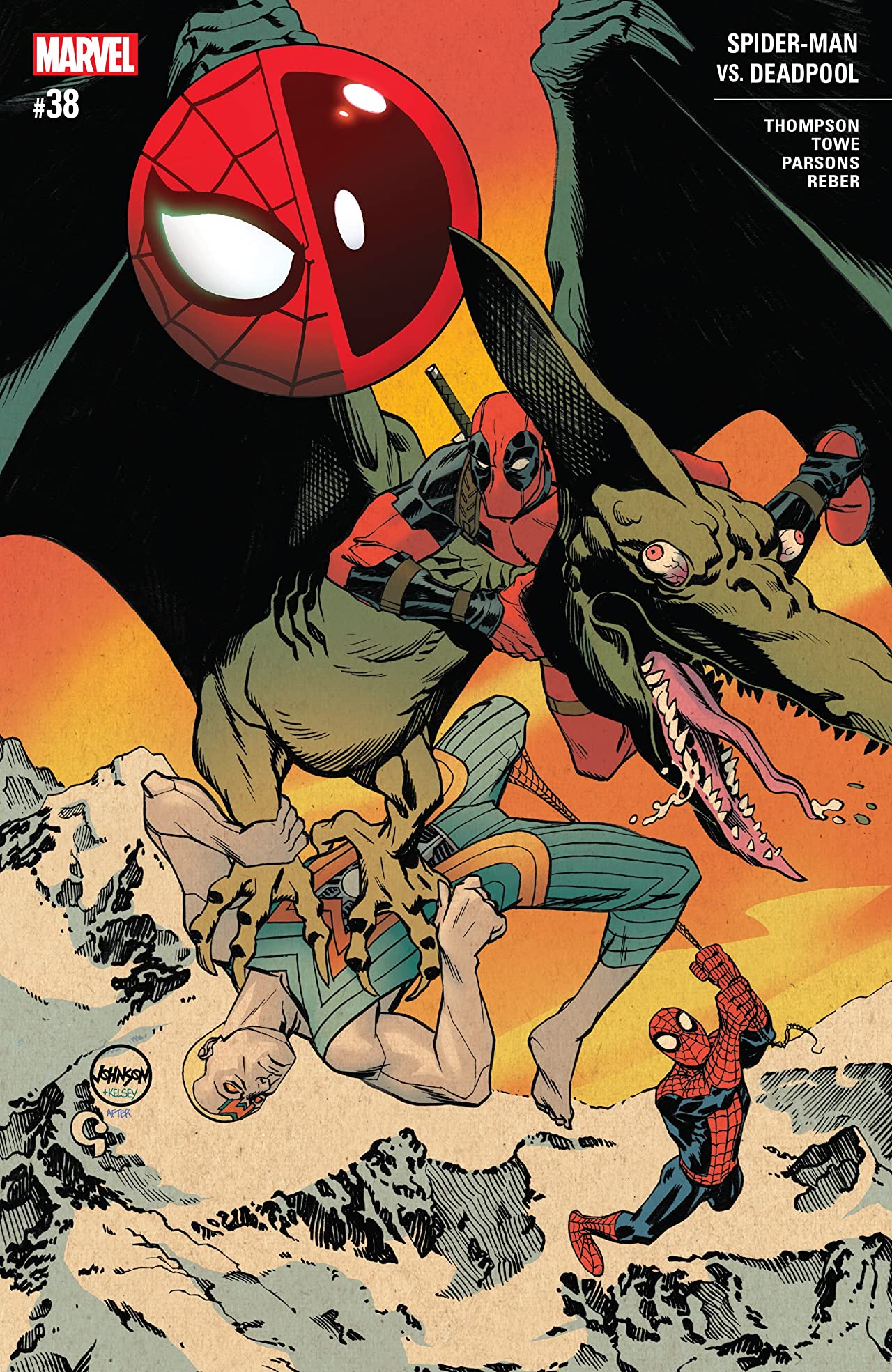 Spider-Man / Deadpool #38 cover