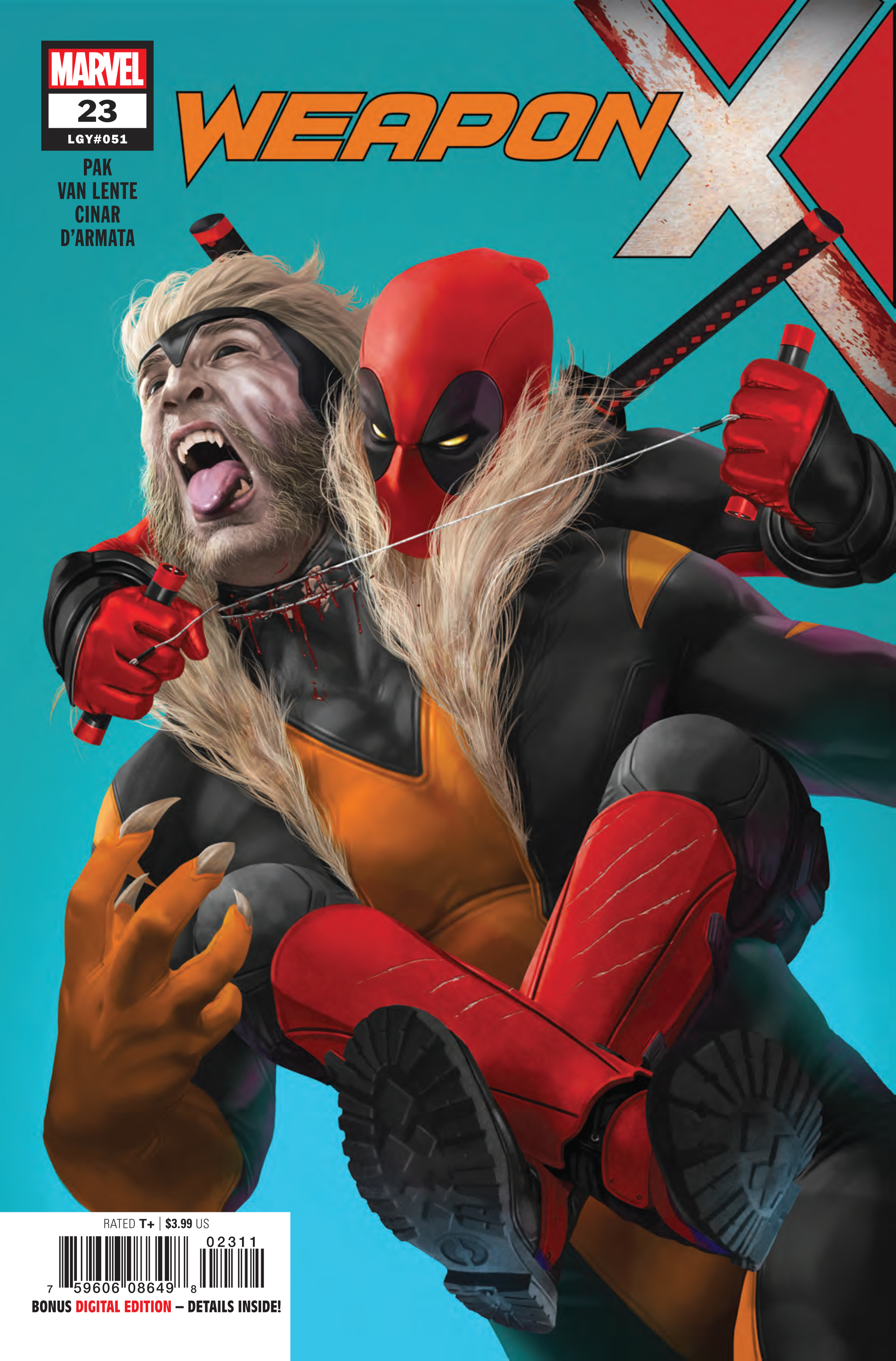 Weapon X #23 cover