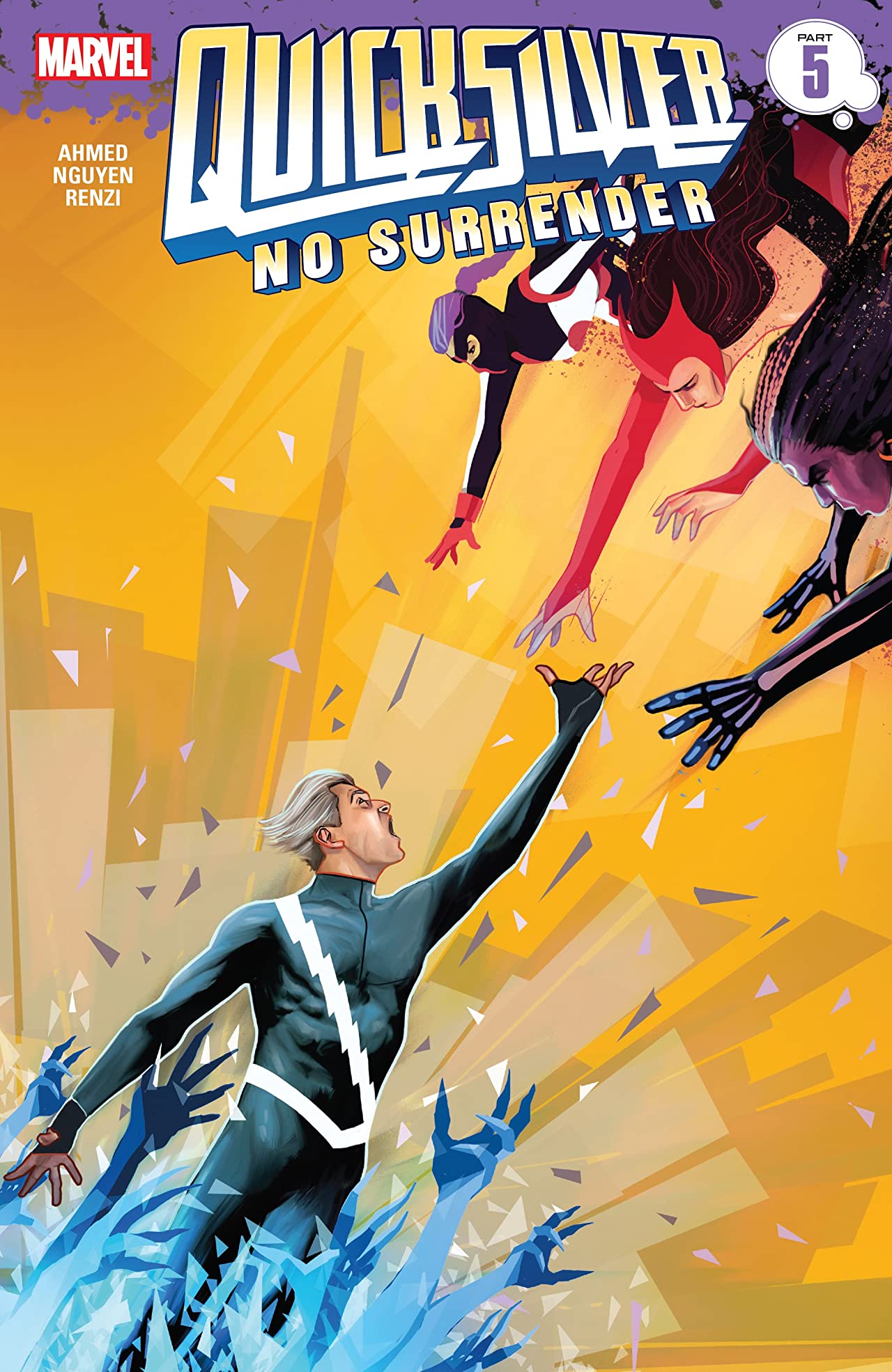 Quicksilver: No Surrender #5 cover