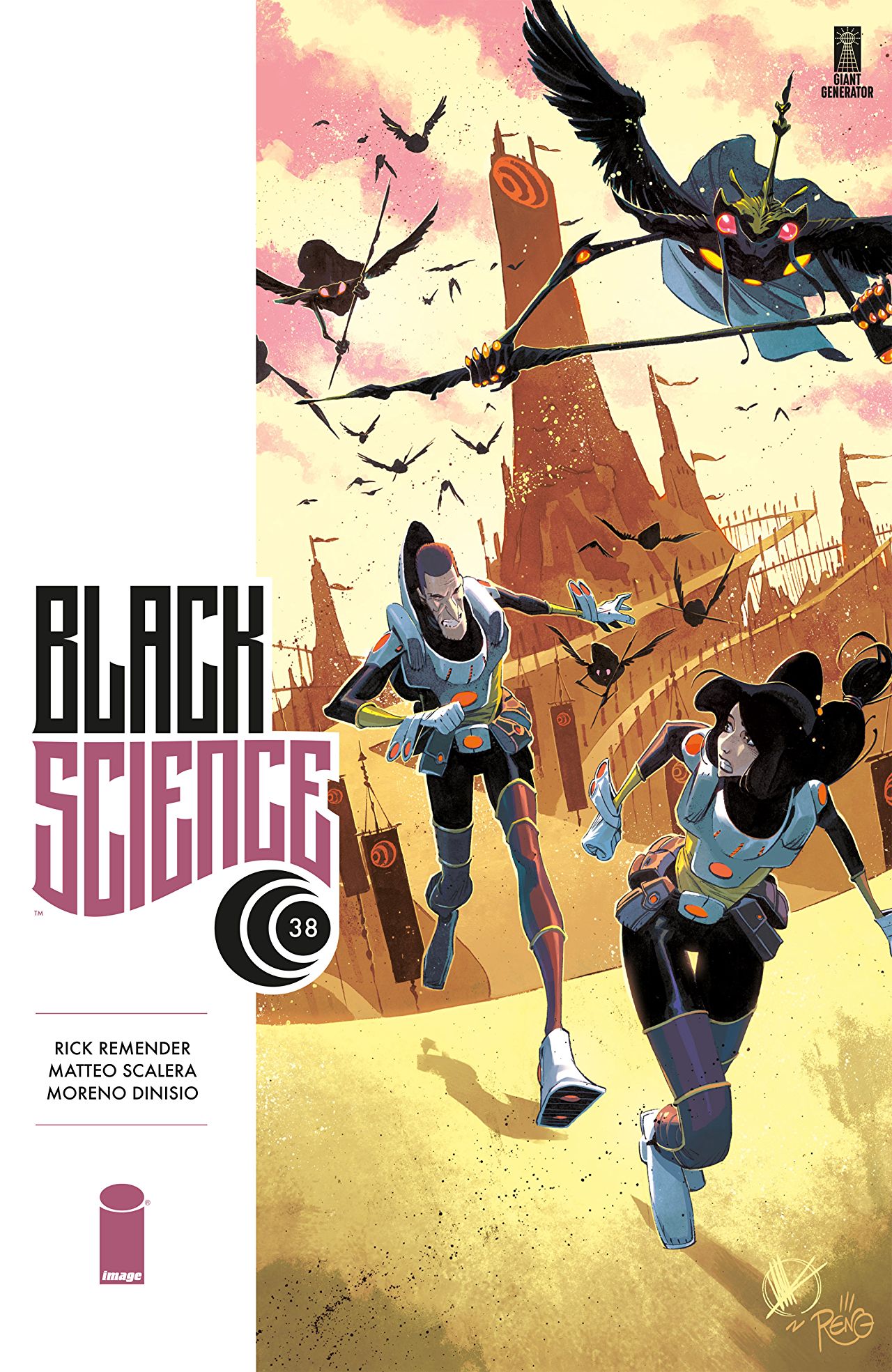 Black Science #38 cover