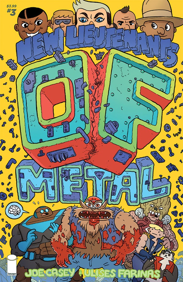 New Lieutenants of Metal #3 cover