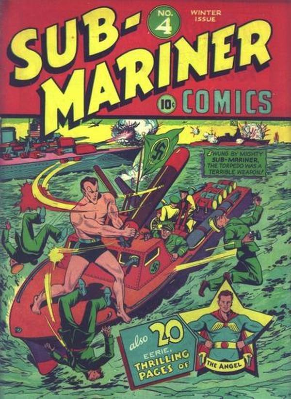 Sub-Mariner Comics #4 cover