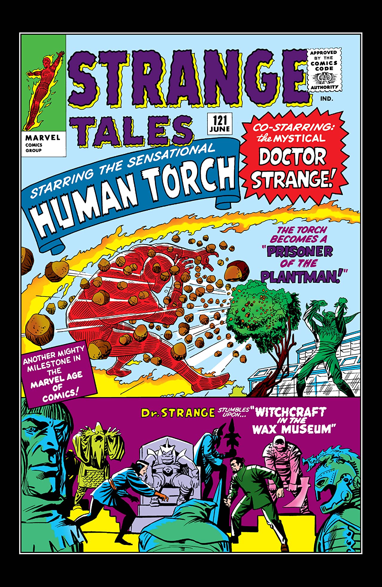 Strange Tales #121 cover
