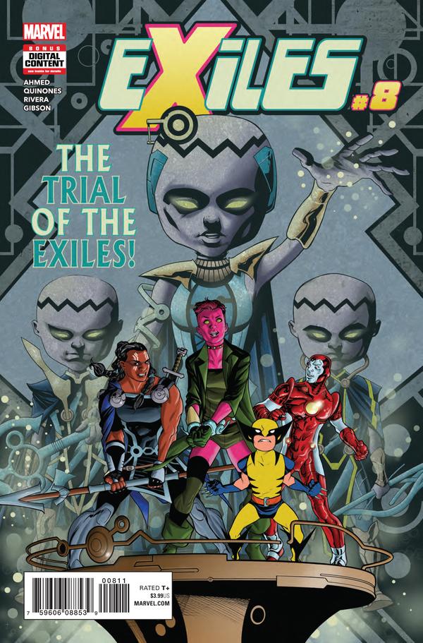 Exiles #8 cover