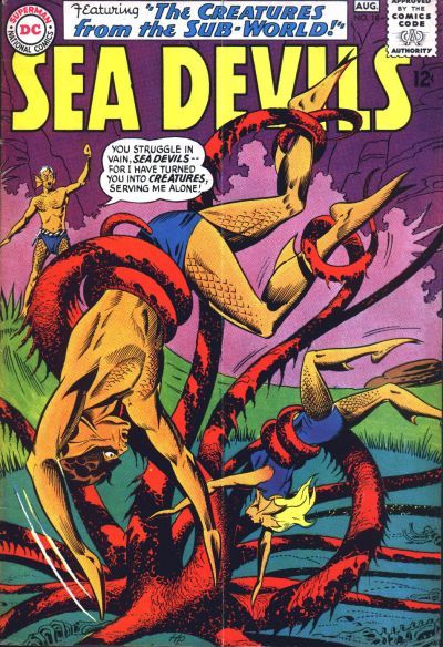 Sea Devils #18 cover
