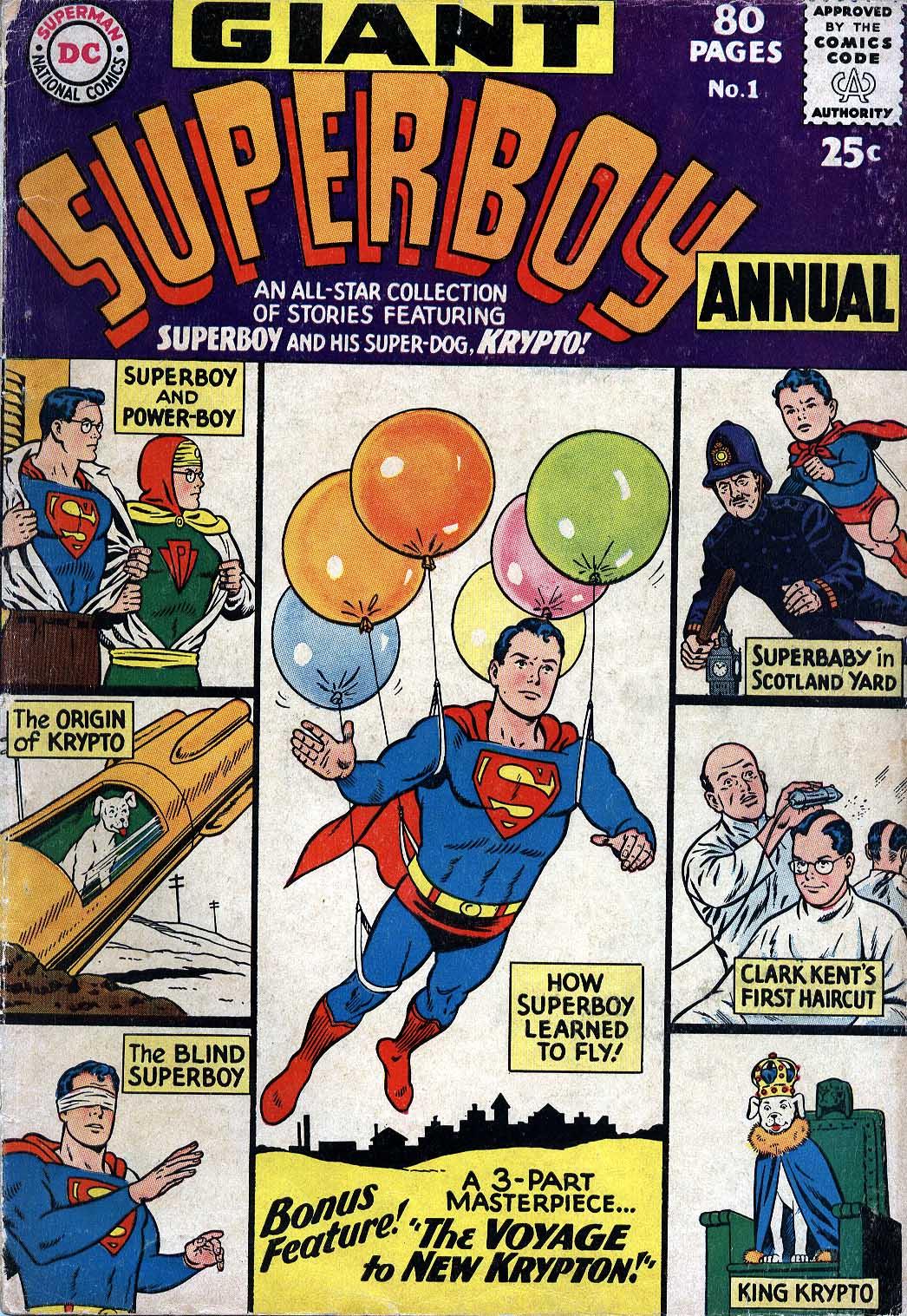 Superboy Annual #1 cover