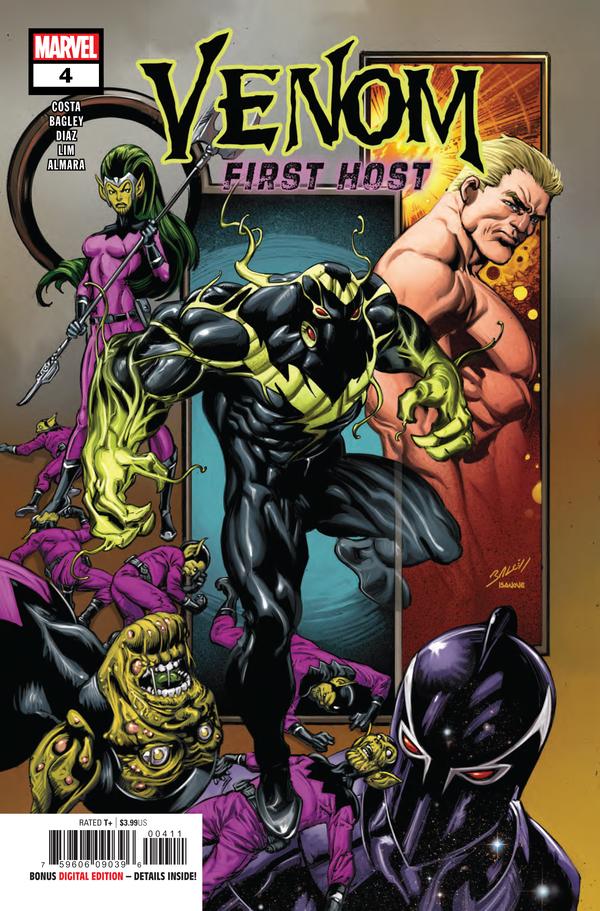 Venom: First Host #4 cover