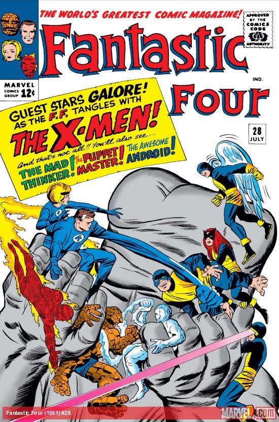 Fantastic Four #28 cover