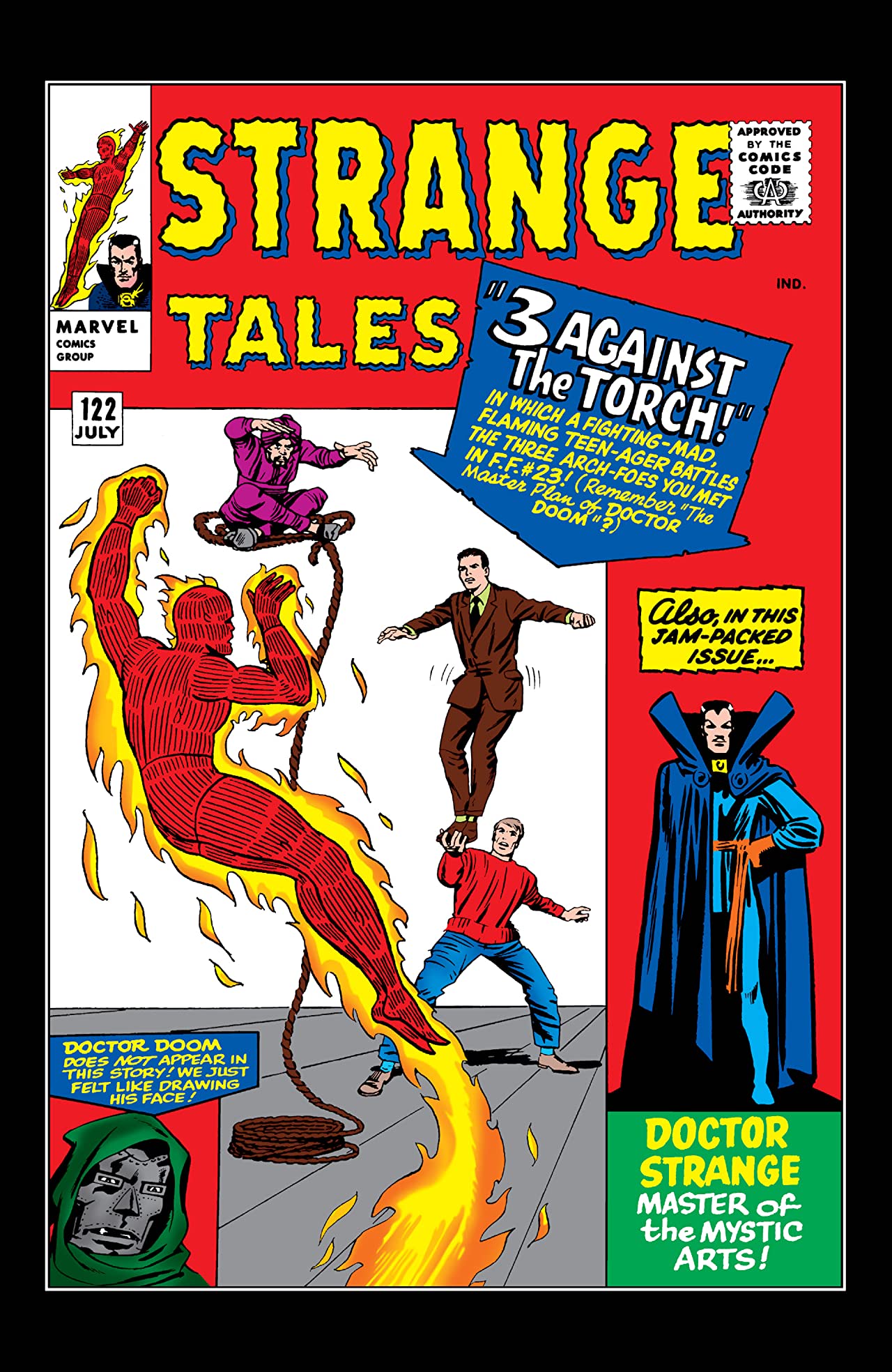 Strange Tales #122 cover