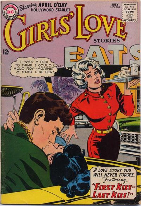 Girls' Love Stories #104 cover