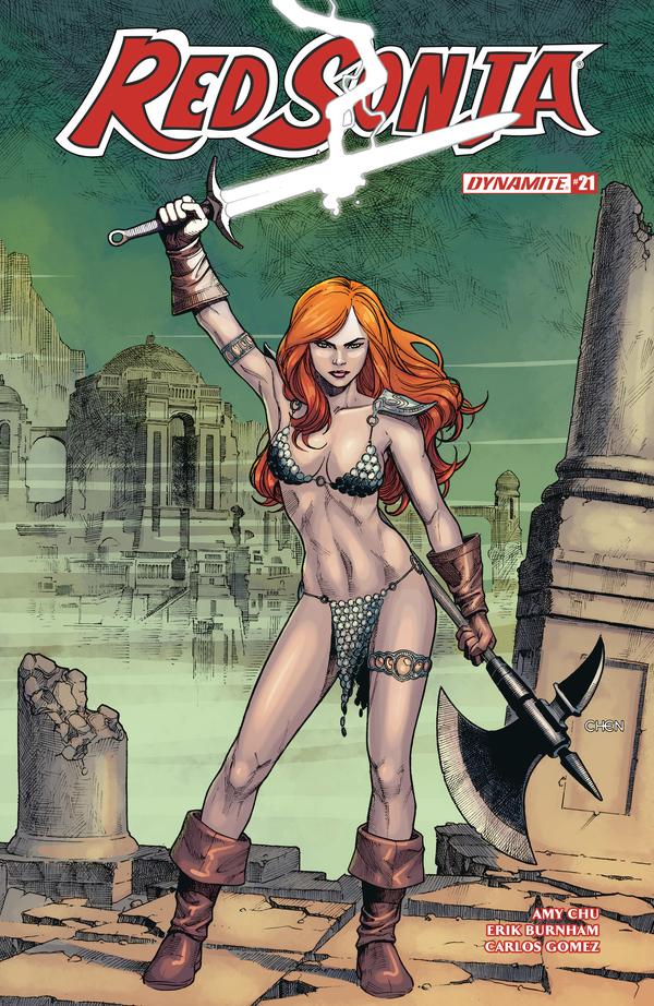 Red Sonja #21 cover
