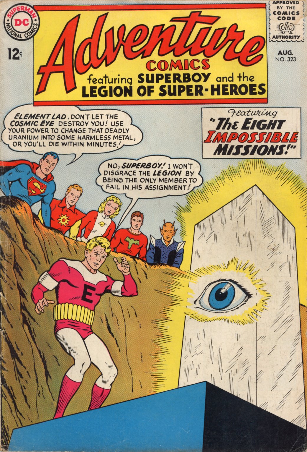 Adventure Comics #323 cover