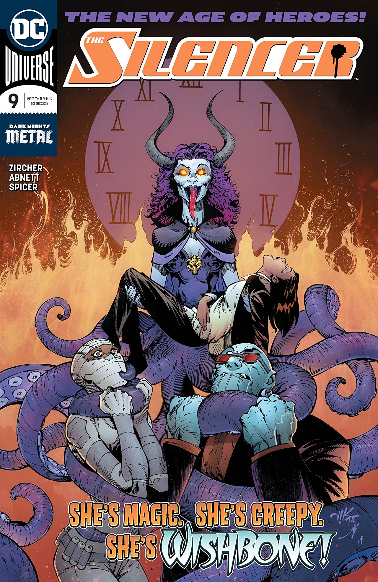 The Silencer #9 cover