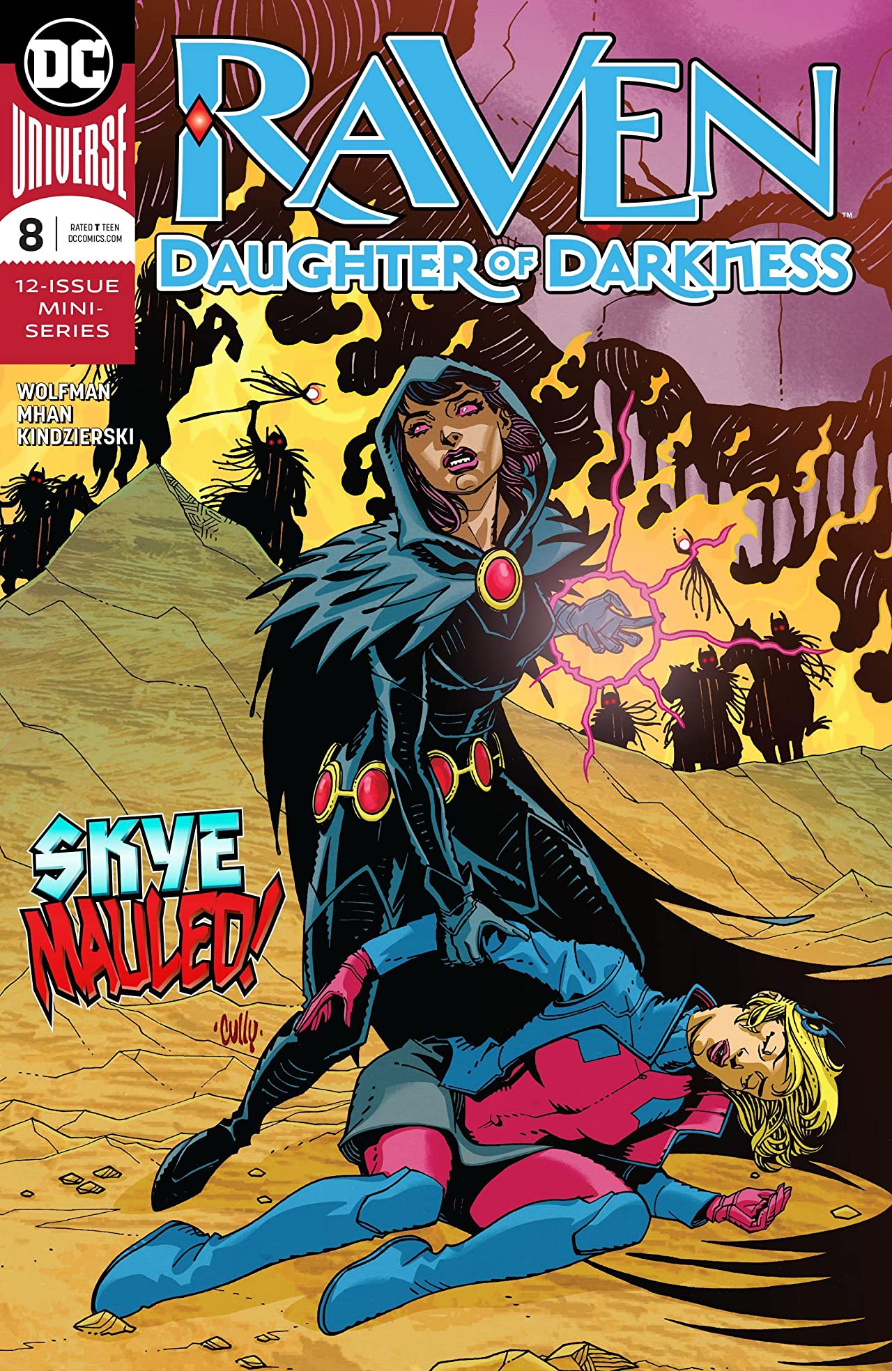 Raven: Daughter of Darkness #8 cover